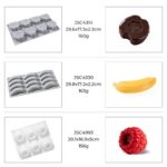 Hot Factory Pineapple Pear Cherry Mango Verrhoa Carambola Peach Shape LFGB Reusable Fruit Mold Silicone Mousse Cake Mould