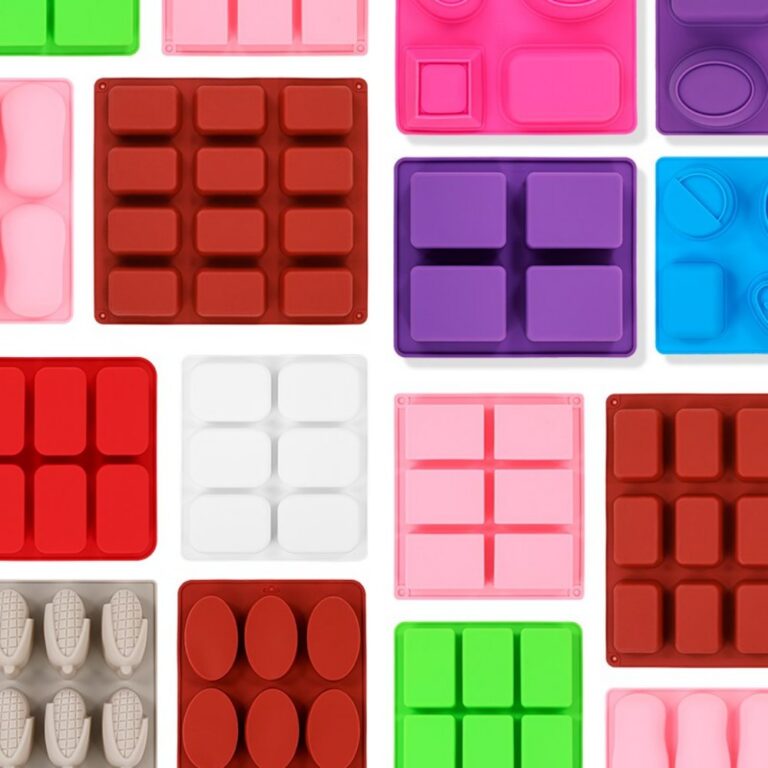 Hot Custom Silicone Body Soap Molds Multiple Shapes Square Oval Corn Pattern LFGB Non Stick Versatile for DIY Soap Making